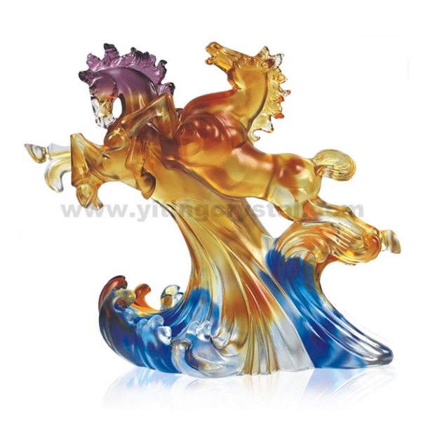 精品獎盃-富貴駿馬(含底座)