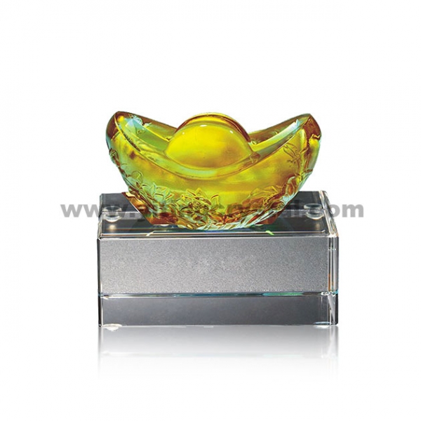 精品獎盃-金元寶(名片座)