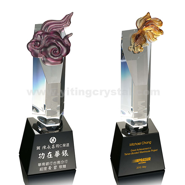 黑水晶獎盃-B21075